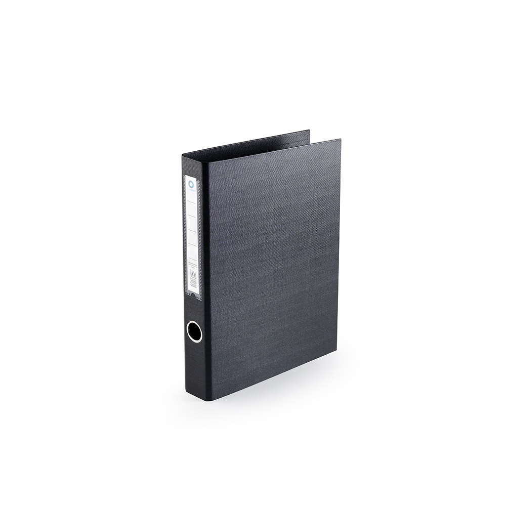 Zakladač A4 4-krúžkový, šírka 4,5cm PP Bluering® PREMIUM čierny
