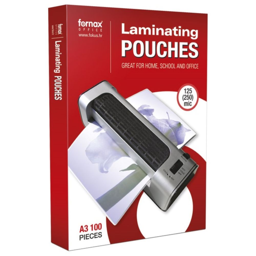 Laminovacia fólia A3 125mic 100ks lesklá, Fornax