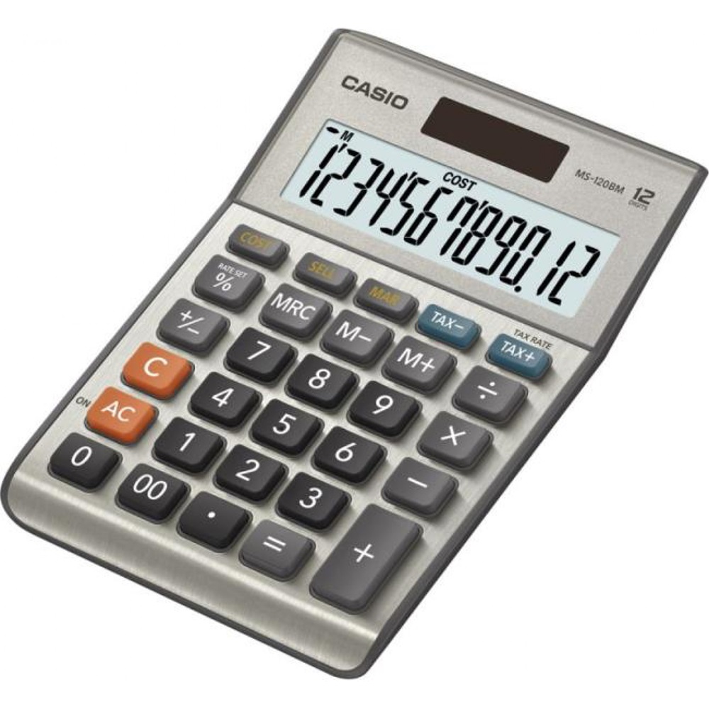 Kalkulačka stolová, CASIO MS 120B