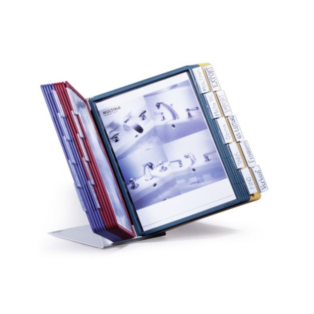 Stolný držiak s 20 panelmi mix farieb, DURABLE VARIO® TABLE 20