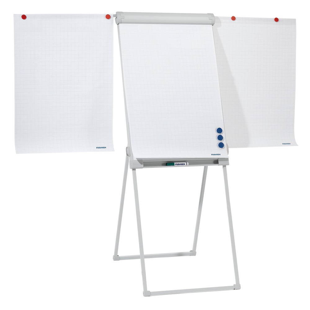 Flipchart magnetický s vysúvacími ramenami 67x95cm, FRANKEN ProLine