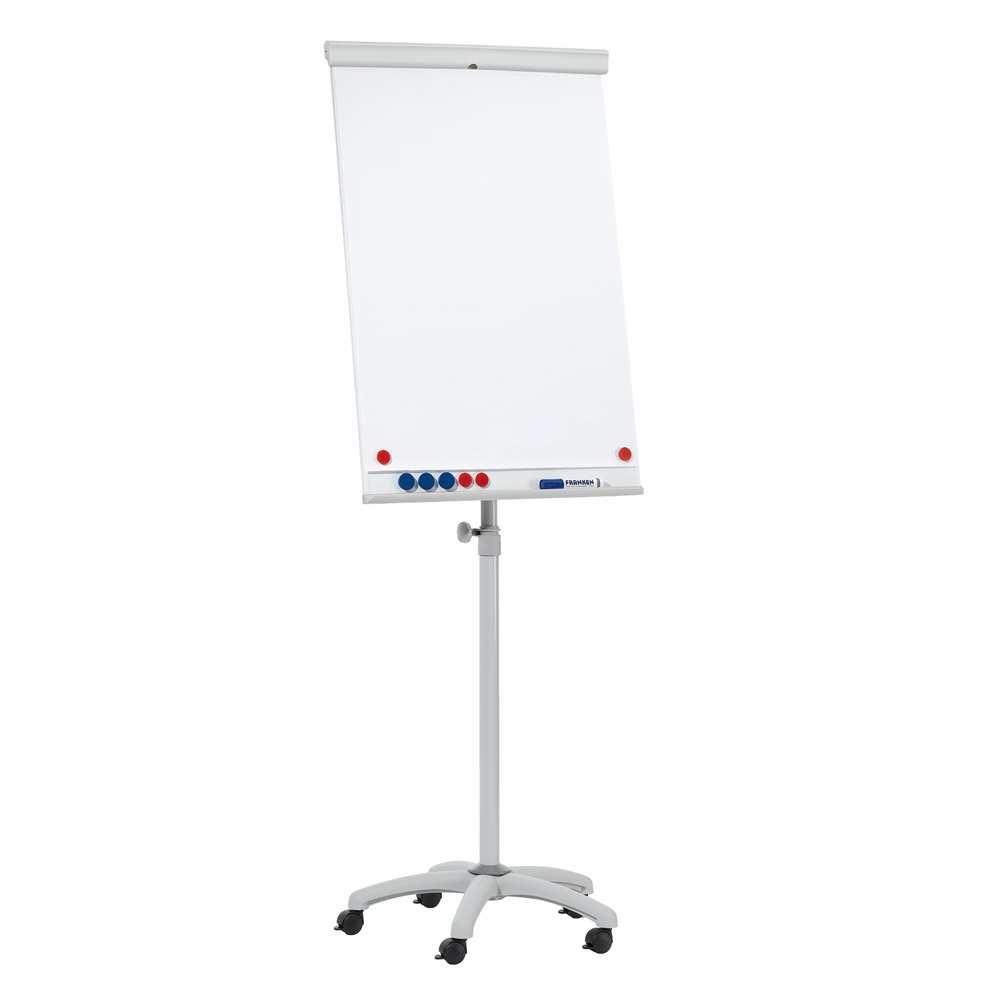 Flipchart magnetický mobilný 68x105cm, FRANKEN ValueLine