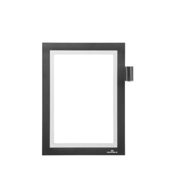 Informačný panel samolepiaci A5, čierny, Durable DURAFRAME® NOTE