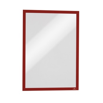 Prezentačný panel magnetický A3, červený, 5ks v balení, DURAFRAME® MAGNETIC
