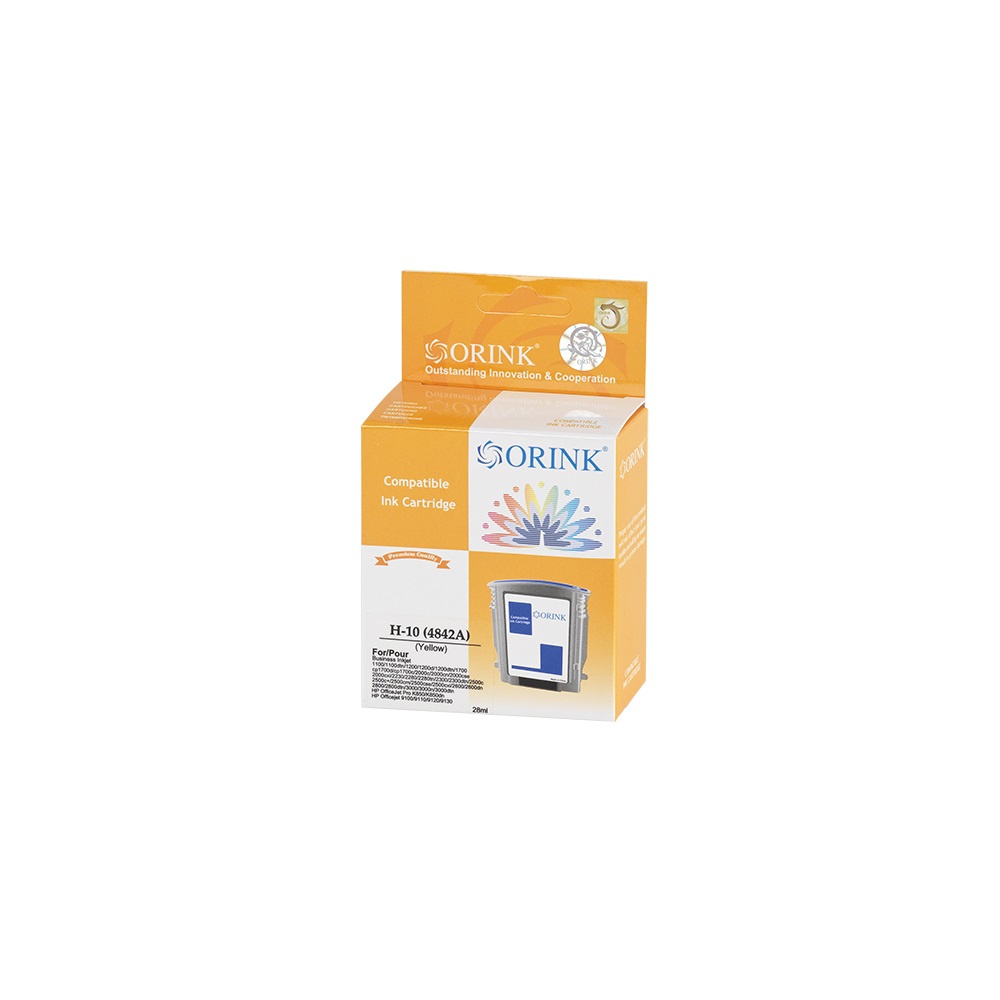 HP 10 (C4842) Yellow ORINK PREMIUM