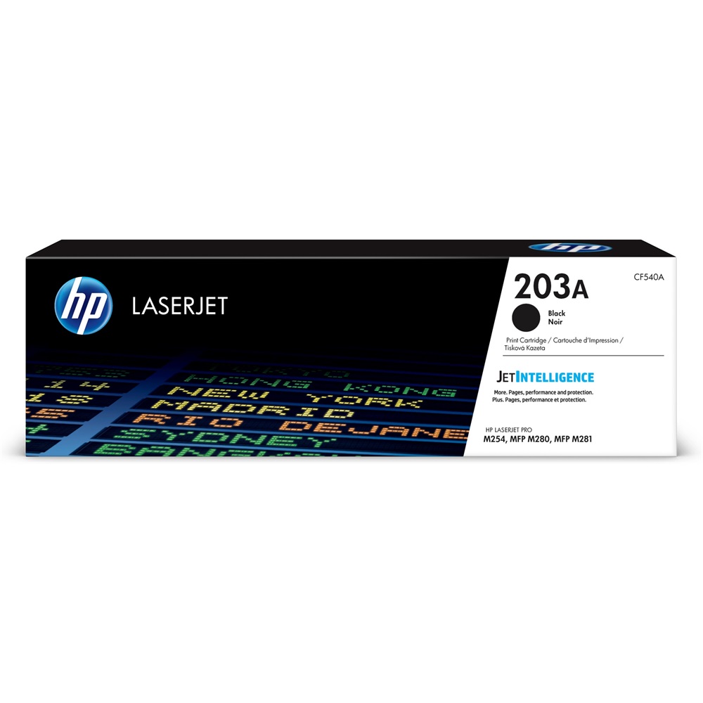HP CF540A (203A) Black ORIGINAL toner