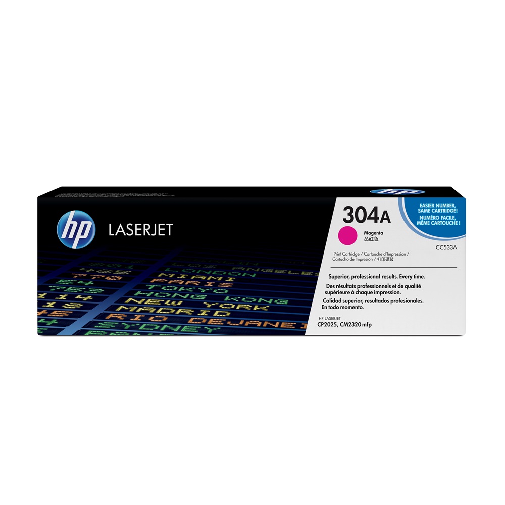 HP CC533A (304A) Magenta ORIGINAL toner