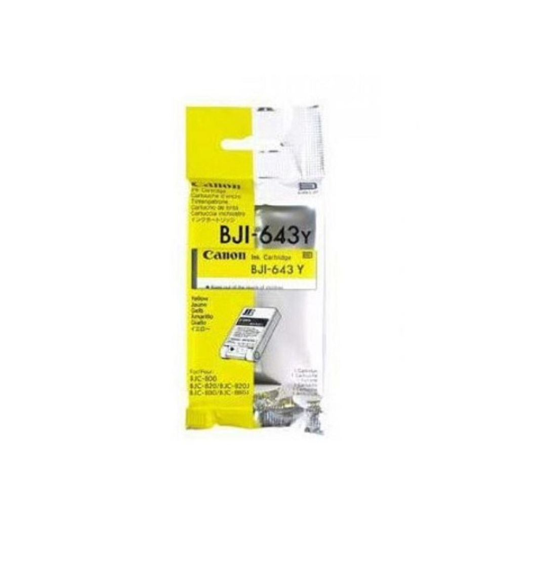 Canon BJI643 (BJI-643Y) Yellow ORIGINAL