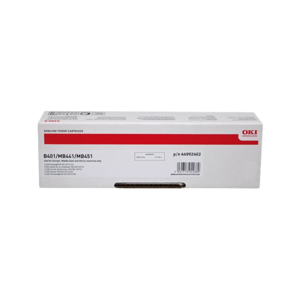 Oki B401/MB441/MB451 ORIGINAL toner 2,5K