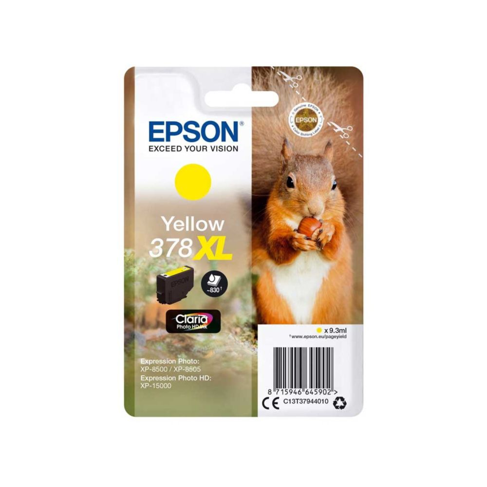 Epson 378XL Yellow ORIGINAL