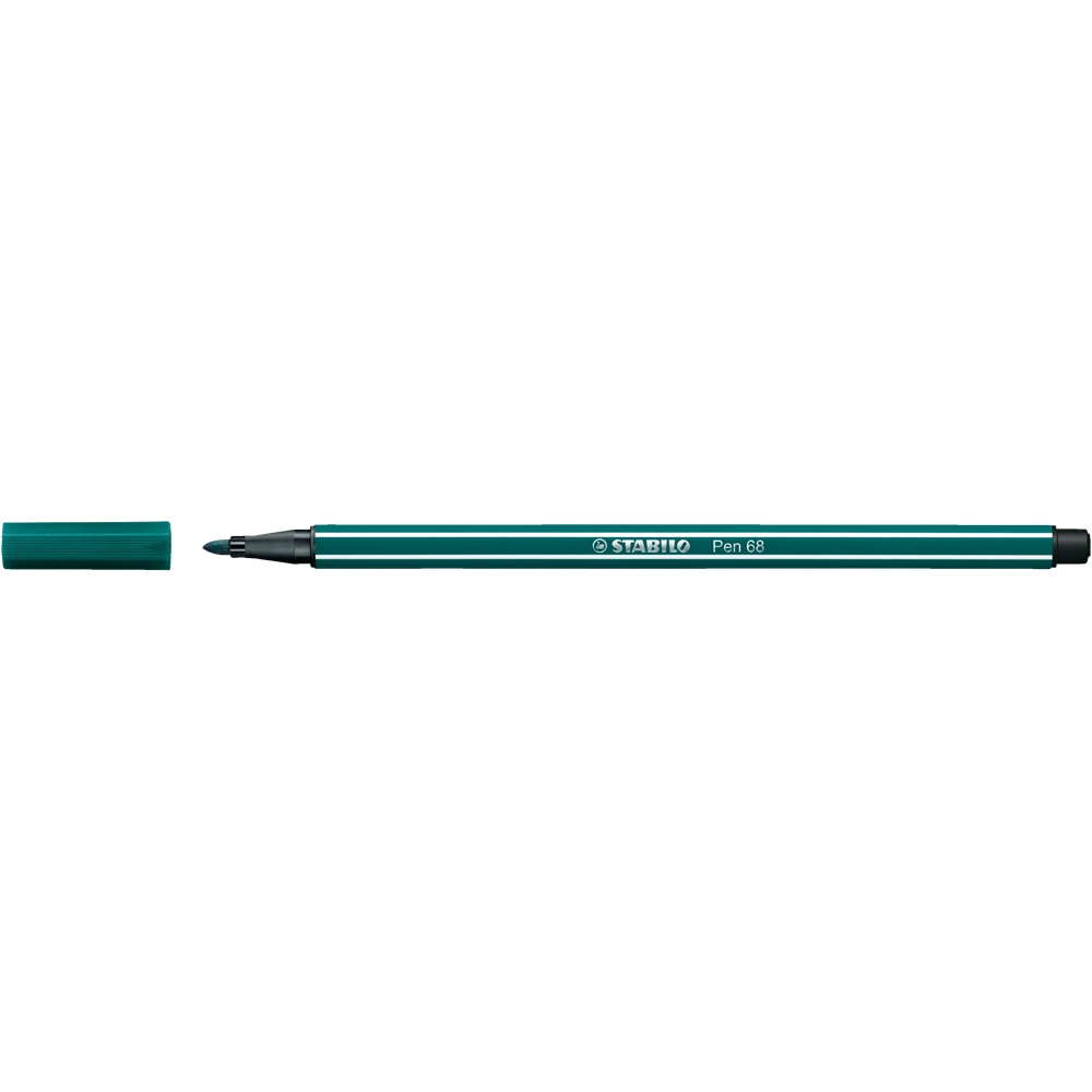 Popisovač 1mm, STABILO Pen 68 tyrkysový