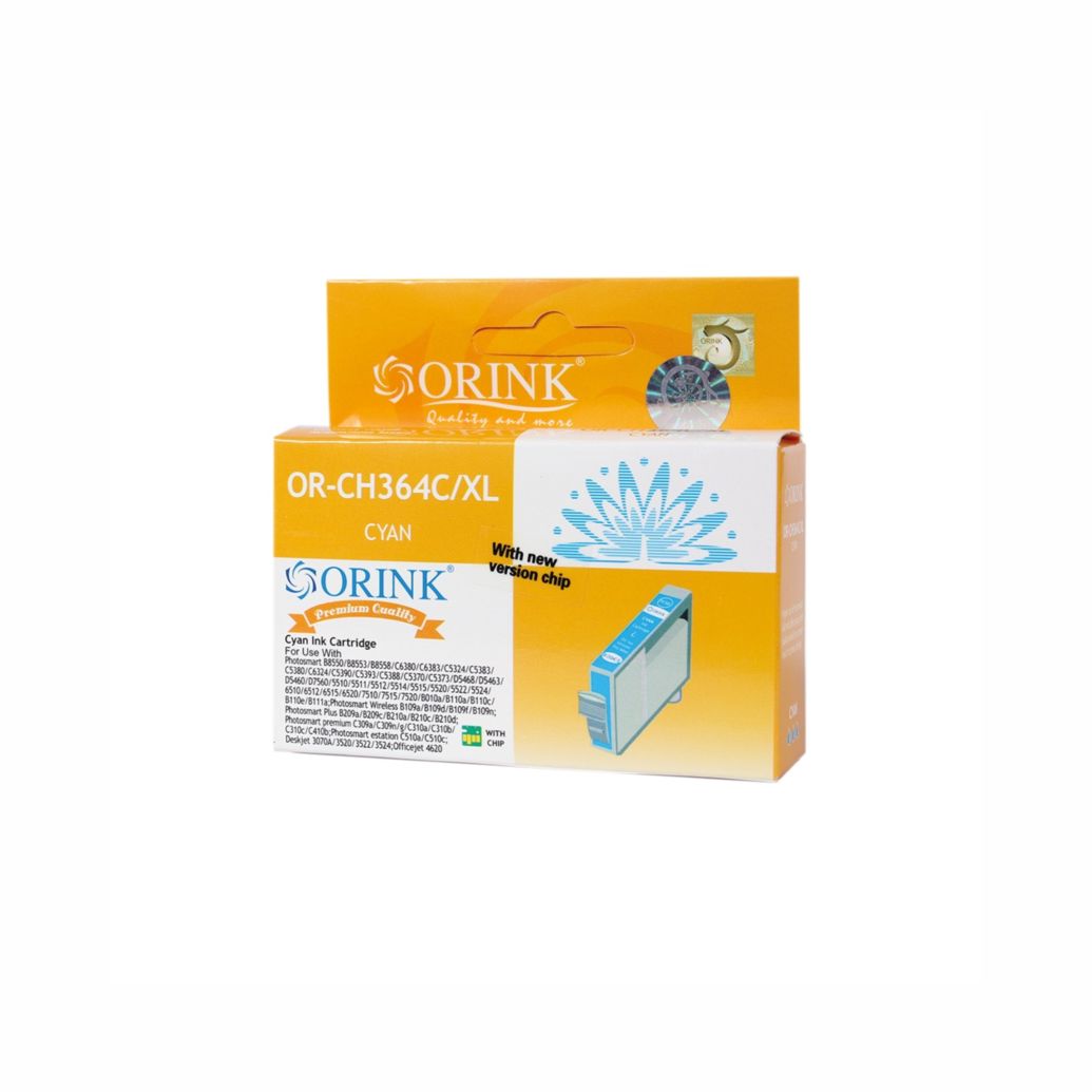 HP 364XL (CB323EE) Cyan ORINK PREMIUM
