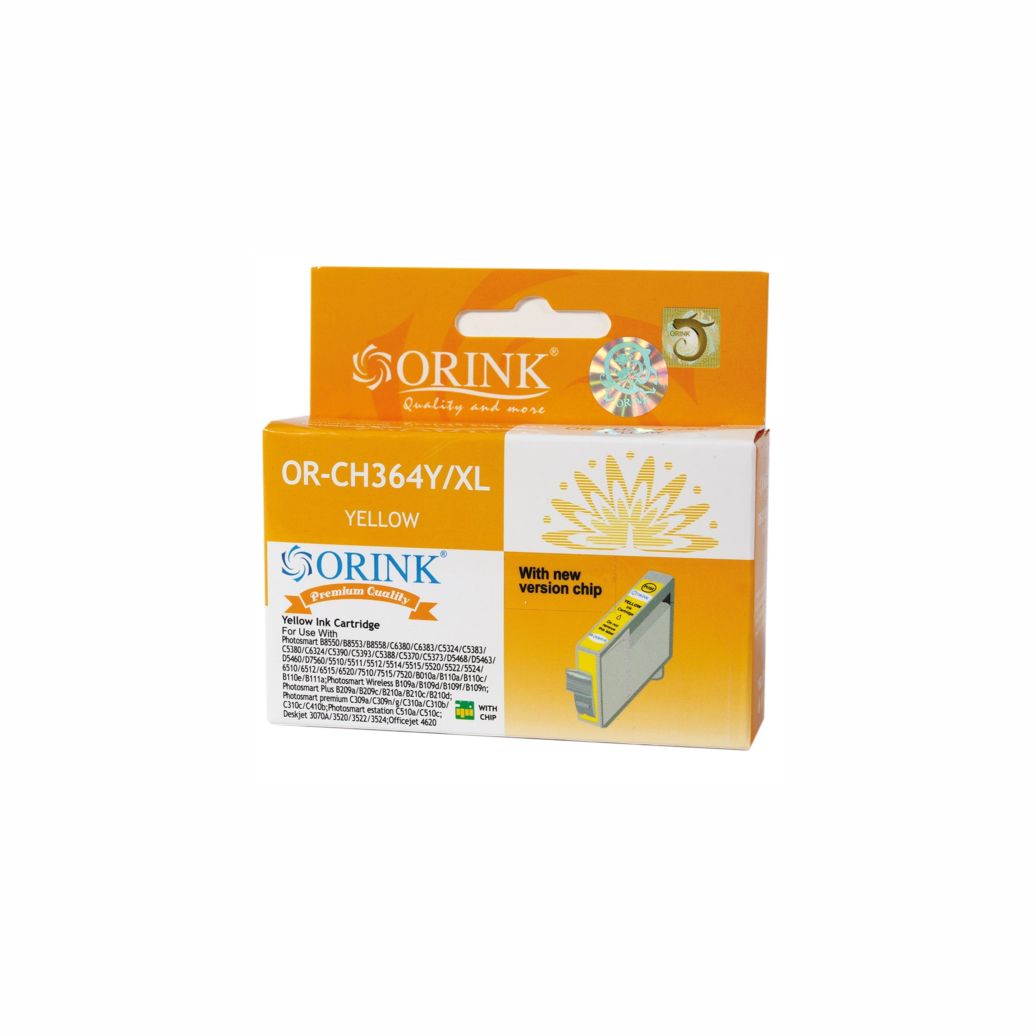 HP 364XL (CB325EE) Yellow ORINK PREMIUM