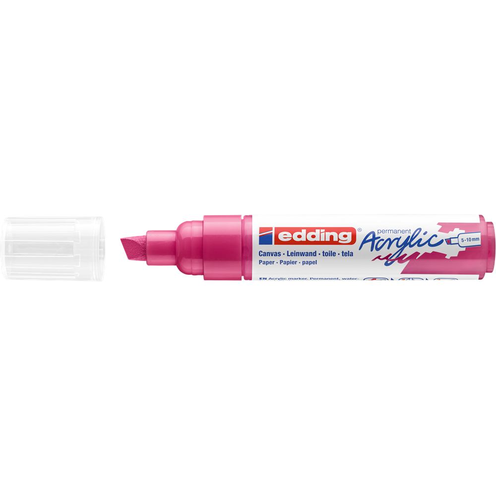 Akrylový popisovač 5-10mm EDDING 5000 purpurový