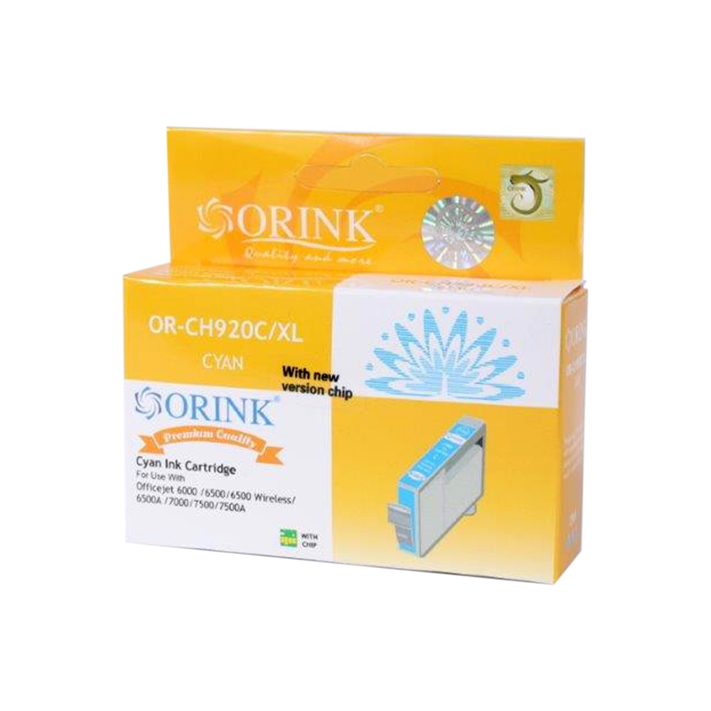 HP 920XL (CD972A) Cyan ORINK PREMIUM