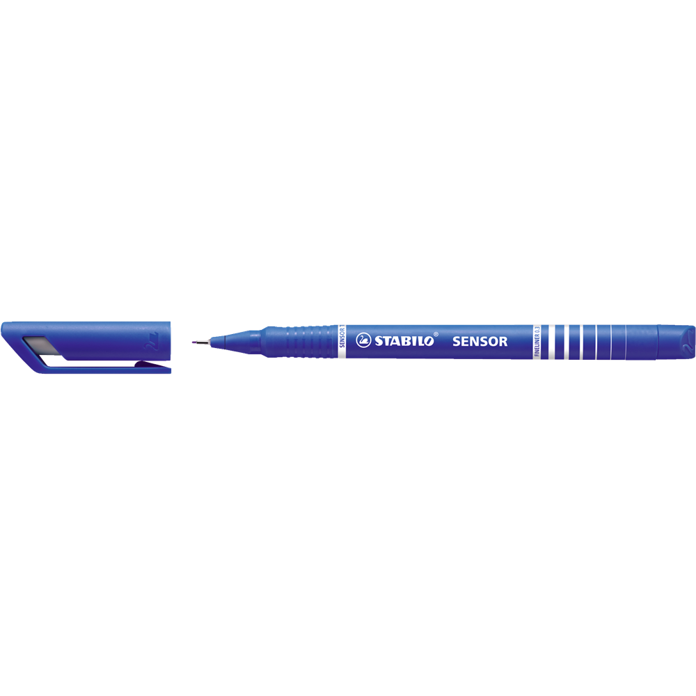 Liner 0,3mm, Stabilo Sensor modrý