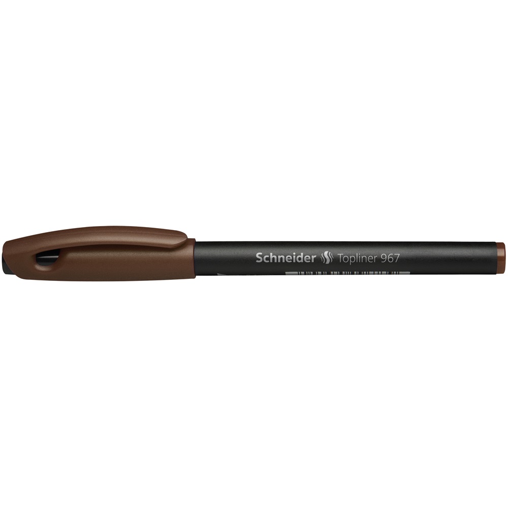 Liner 0,4mm, SCHNEIDER Topliner 967 hnedý
