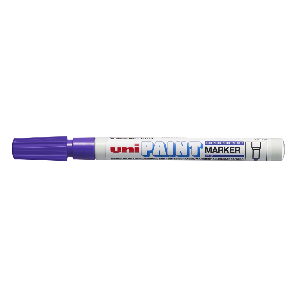 Lakový popisovač UNI PX-21 fialový