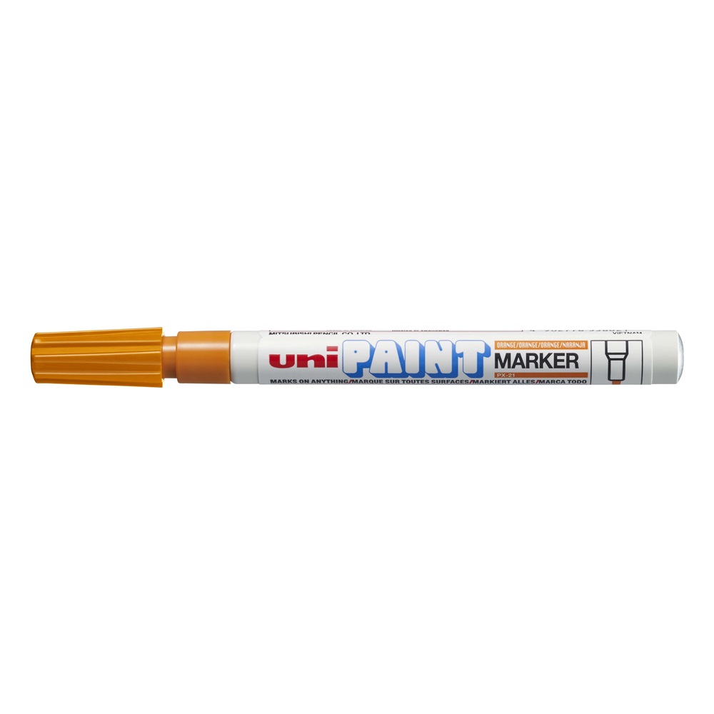 Lakový popisovač UNI PX-21 oranžový
