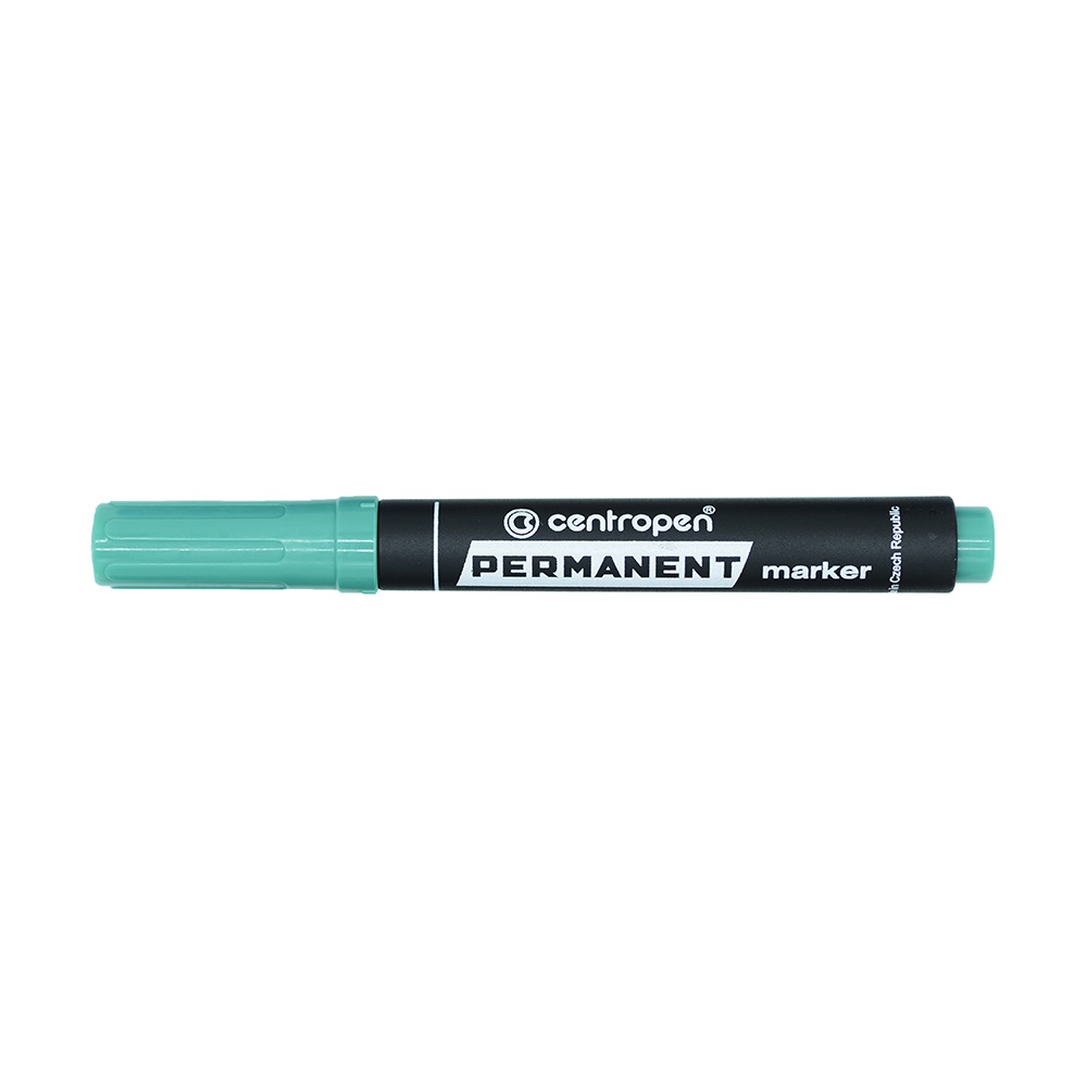 Permanentný popisovač Centropen 8576 zelený
