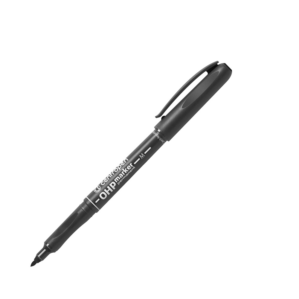 Permanentný popisovač OHP Centropen 2637 čierny