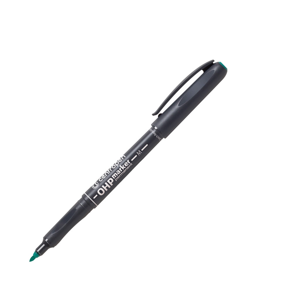Permanentný popisovač OHP Centropen 2637 zelený