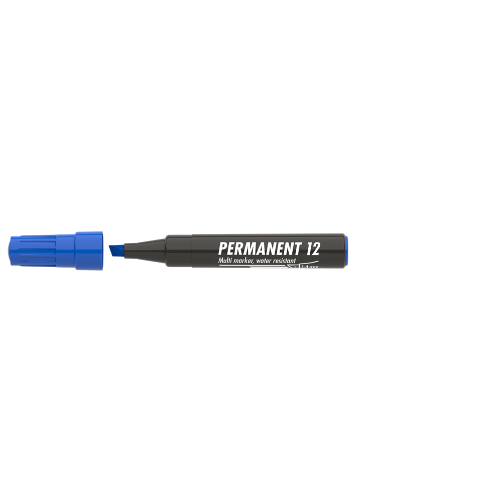 Permanentný popisovač ICO 12 modrý