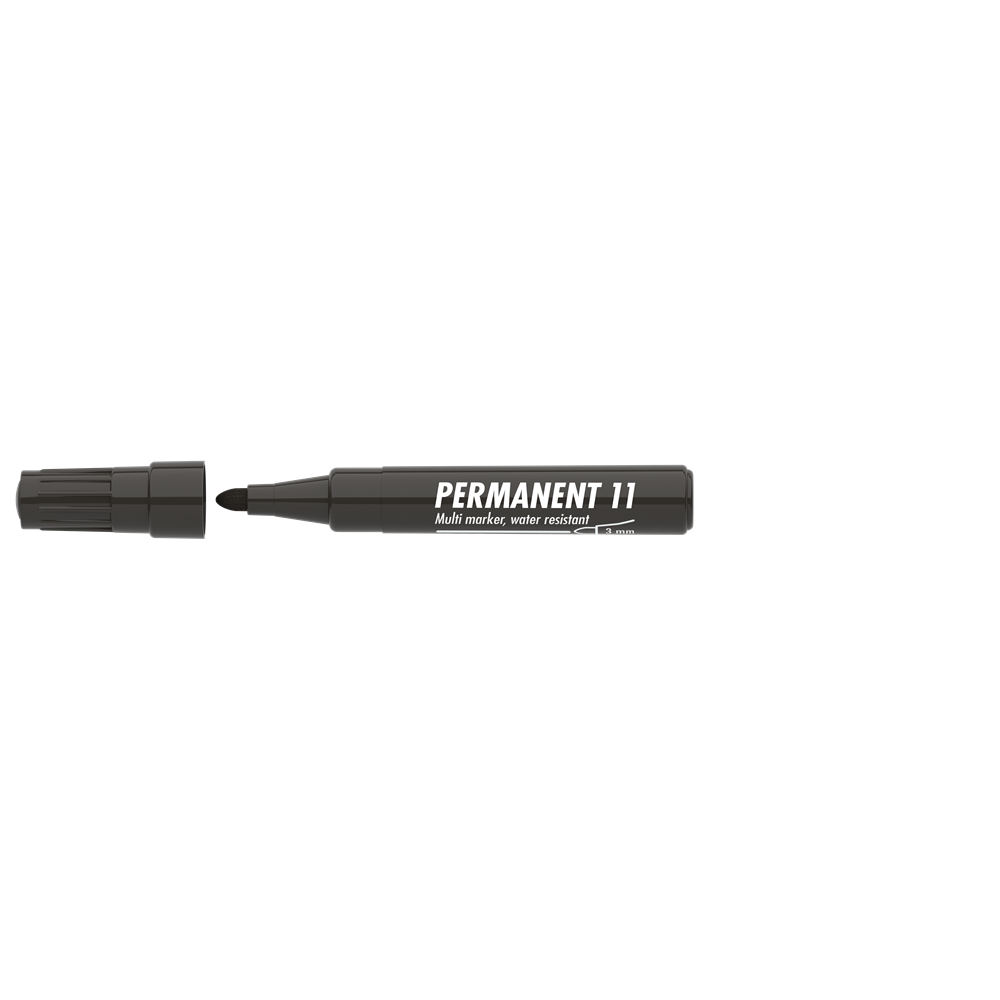 Permanentný popisovač ICO 11 čierny