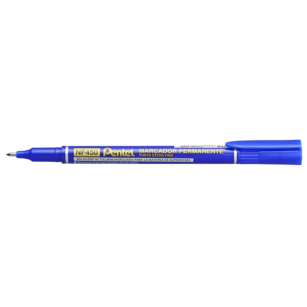 Permanentný popisovač OHP Pentel NF450 modrý