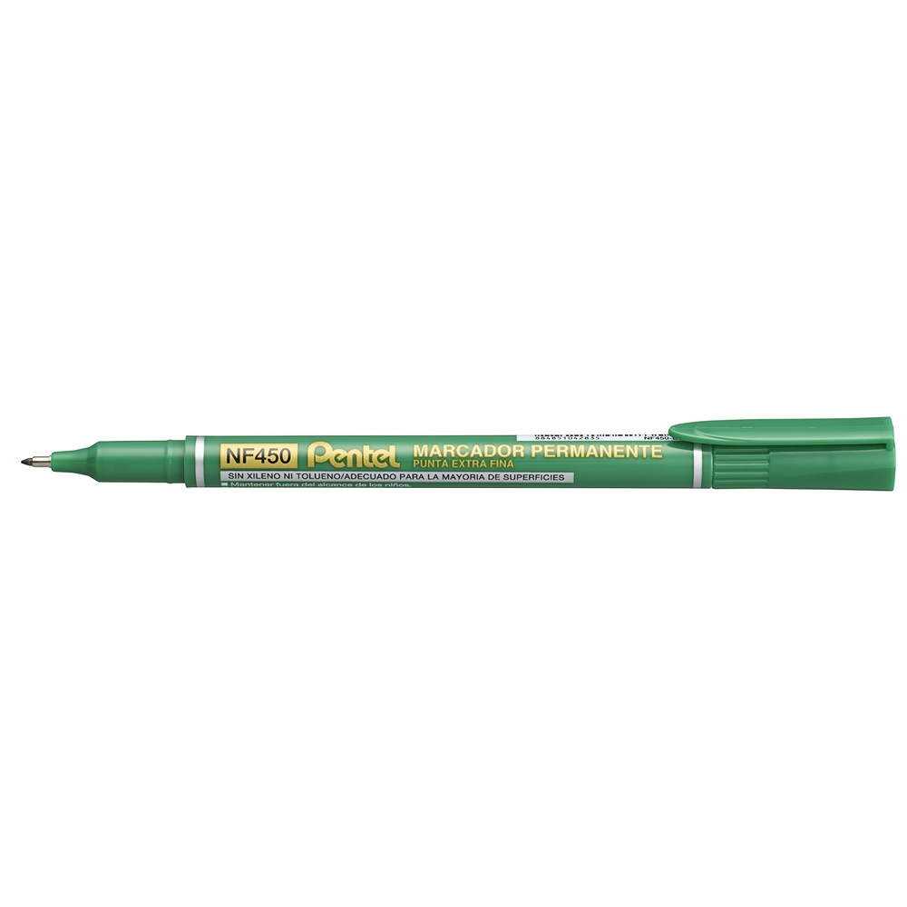 Permanentný popisovač OHP Pentel NF450 zelený