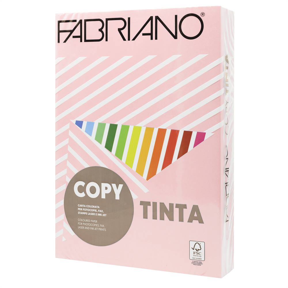 Farebný kopírovací papier A4 80g 100ks, Pastel Pink, COPY TINTA