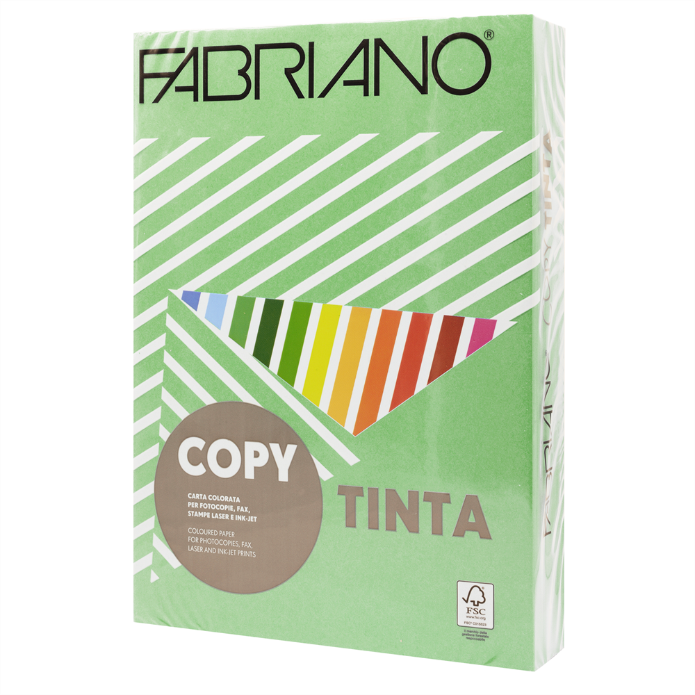 Farebný kopírovací papier A4 80g 100ks, Neon Green, COPY TINTA