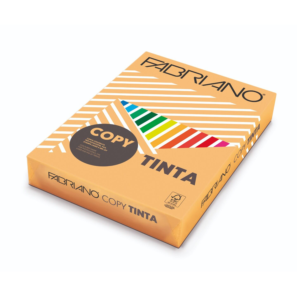 Farebný kopírovací papier A4 160g 250ks, COPY TINTA Neon Orange