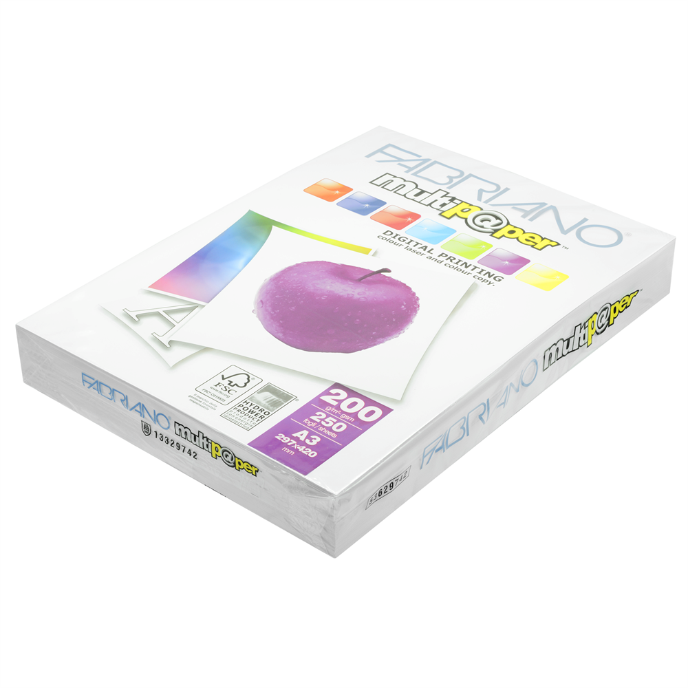 Kopírovací papier A3 200g 250ks, FABRIANO MULTIPAPER