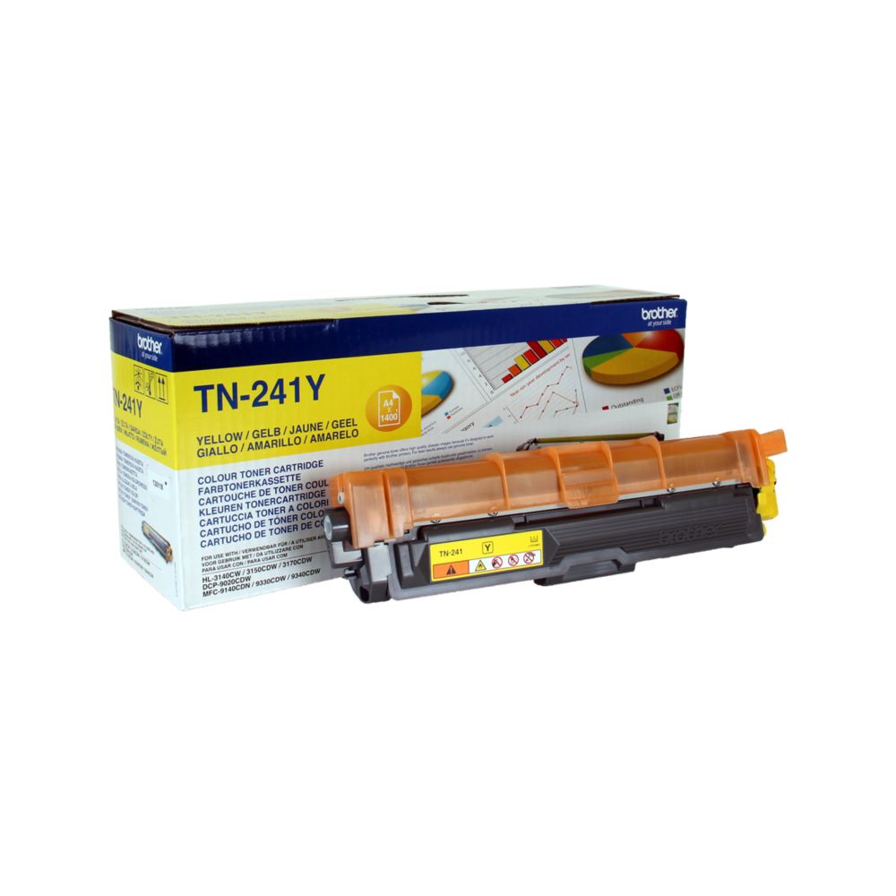 Brother TN241 Yellow ORIGINAL toner