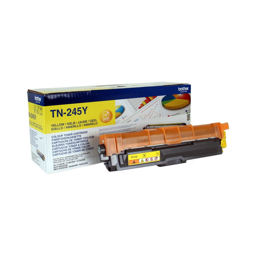 Brother TN245 Yellow ORIGINAL toner