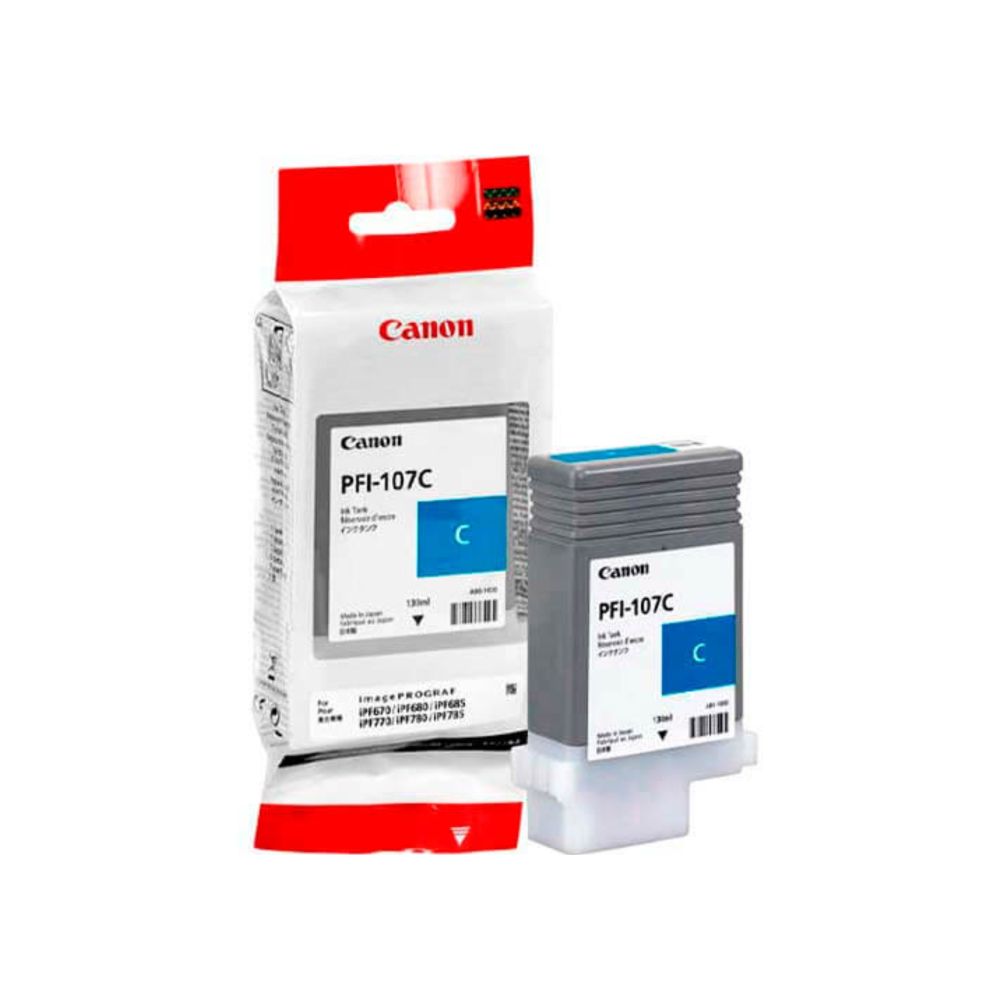 Canon PFI107 (PFI-107) Cyan ORIGINAL