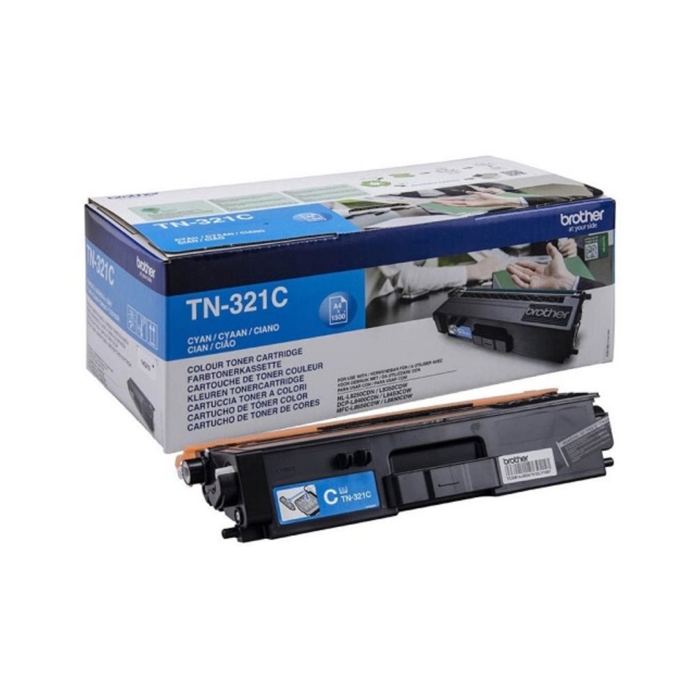 Brother TN321 Cyan ORIGINAL toner