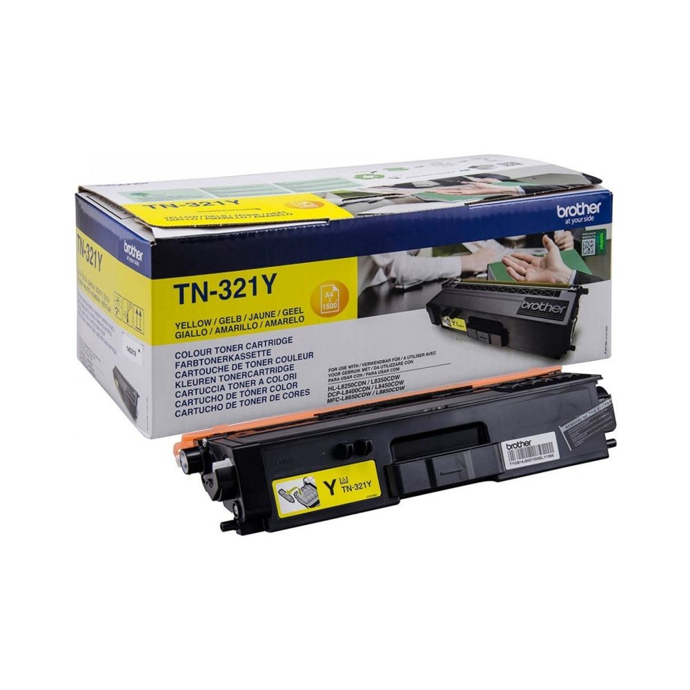 Brother TN321 Yellow ORIGINAL toner