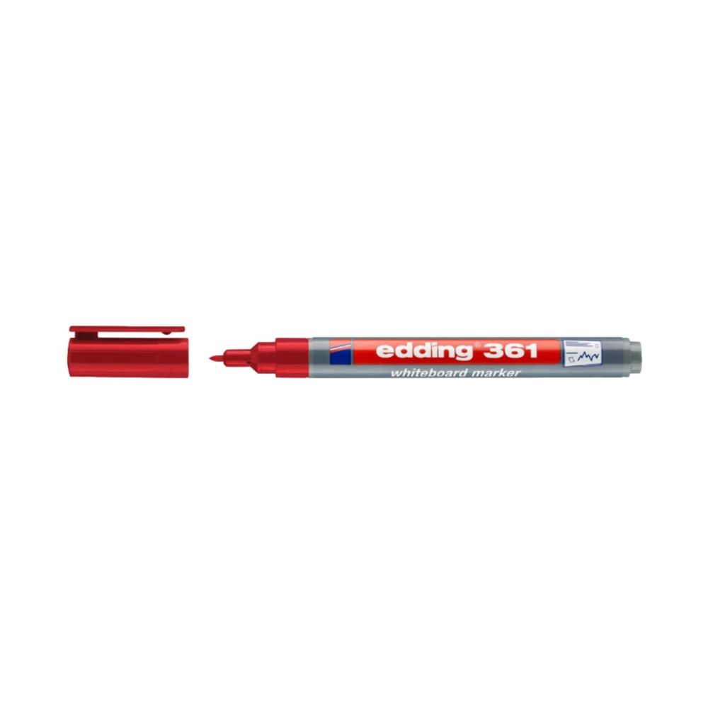 Popisovač na biele tabule 1mm Edding 361 červený