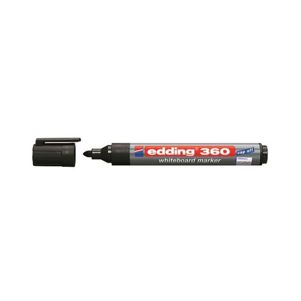 Popisovač na biele tabule 1,5-3mm Edding 360 čierny