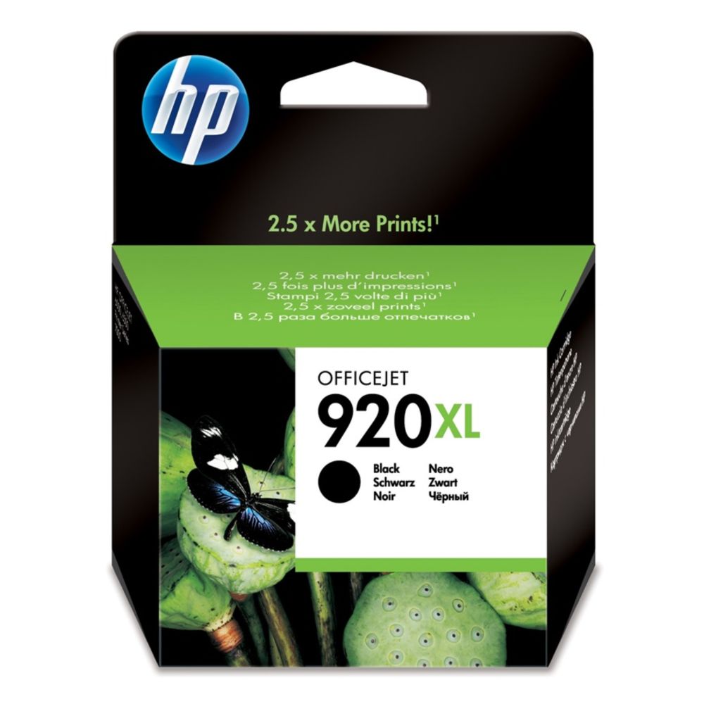 HP 920XL (CD975AE) Black ORIGINAL