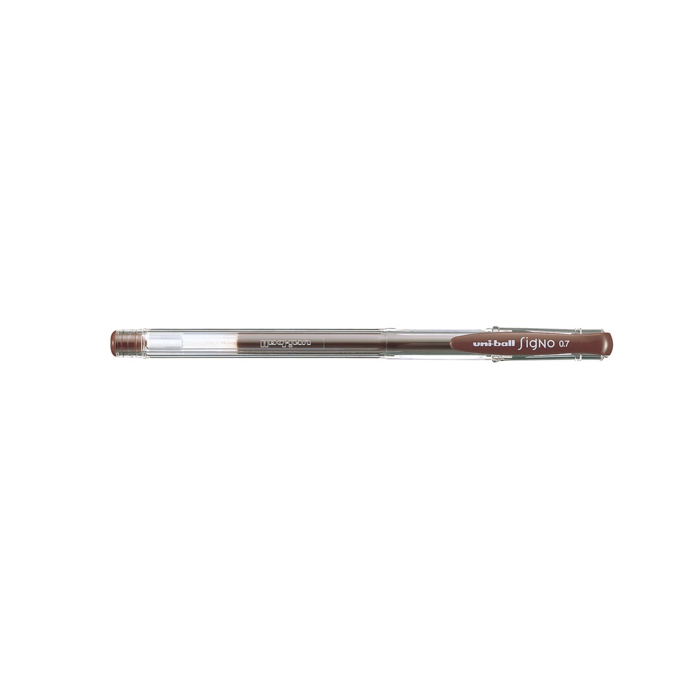 Roller gélový 0,4mm UNI Signo UM-100 hnedý