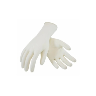 Latexové rukavice s púdrom 100ks, veľkosť M