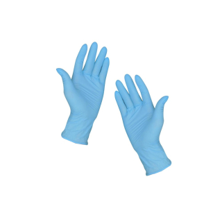 Nitrilové rukavice bez púdru M, 100ks, GMT BLUE