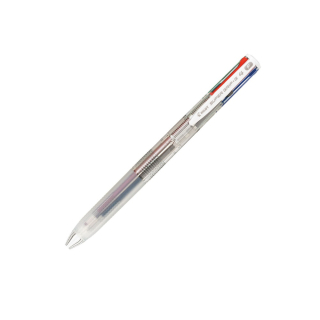 Guľôčkové pero transparentné Pilot Super Grip G 4-farebné