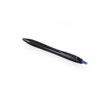 Guľôčkové pero 0,35mm čierne UNI SXN-157S náplň modrá