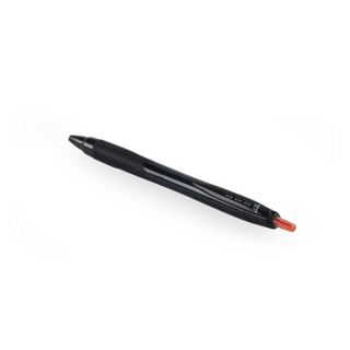 Guľôčkové pero 0,35mm čierne UNI SXN-157S náplň červená