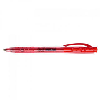 Guľôčkové pero 0,38mm STABILO Liner 308 červené