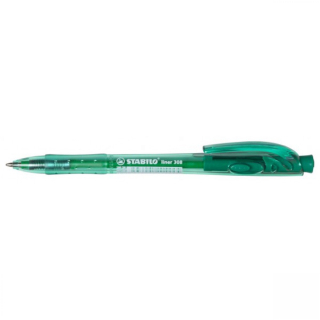 Guľôčkové pero 0,38mm STABILO Liner 308 zelené
